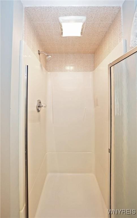 704 Beach Rd, Evans, NY 14006 - bathroom featuring a stall shower