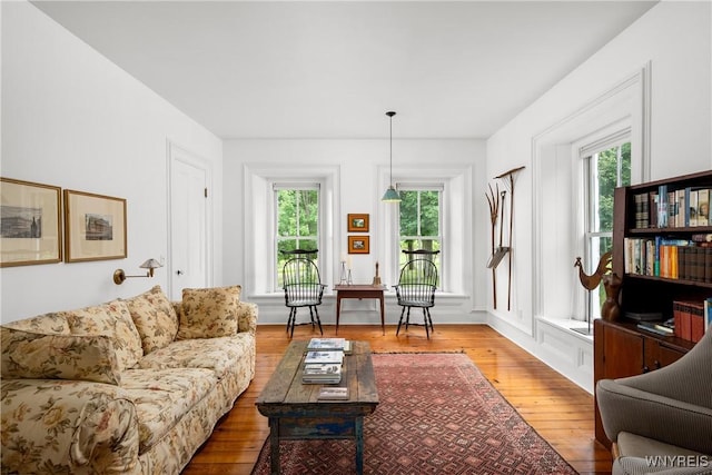 9940 Middle Rd, Pulteney, NY 14840 - living area with plenty of natural light and hardwood / wood-style flooring