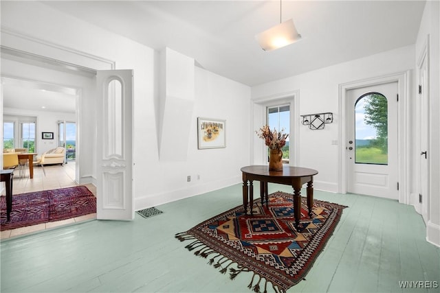 9940 Middle Rd, Pulteney, NY 14840 - foyer entrance featuring wood finished floors