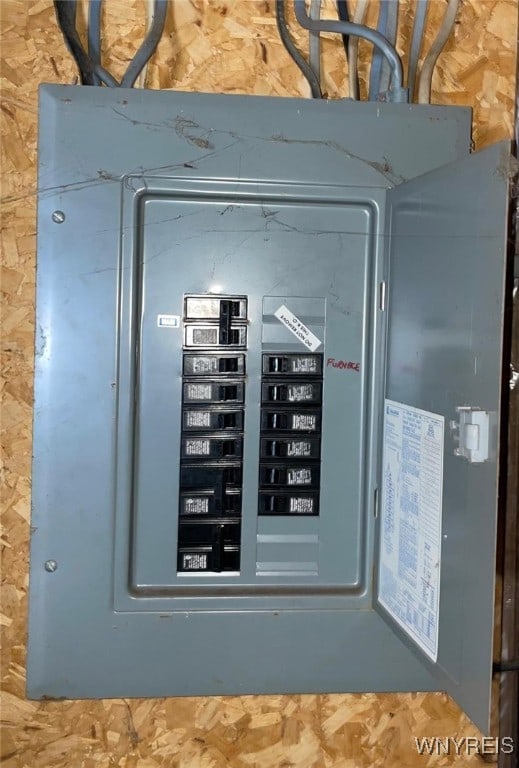 115 Stratford Rd, Buffalo, NY 14216 - utility room featuring electric panel