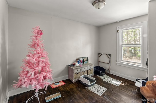 374 Victoria Blvd, Tonawanda-Town, NY 14217 - rec room with wood finished floors and baseboards