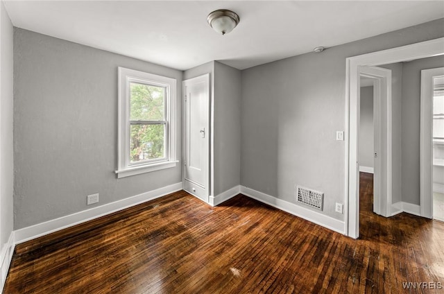 374 Victoria Blvd, Tonawanda-Town, NY 14217 - unfurnished bedroom with wood-type flooring and baseboards