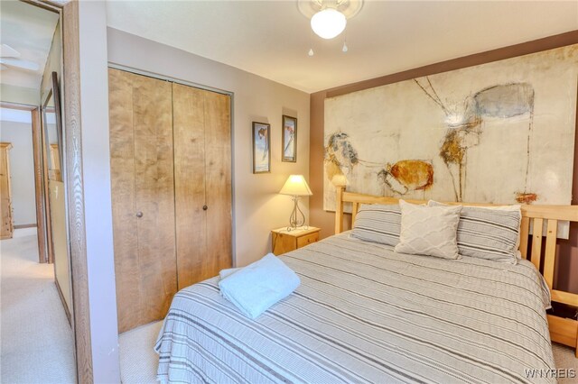 26 Pine Tree Village Rd Unit 26, Ellicottville, NY 14731 - bedroom featuring carpet and a closet