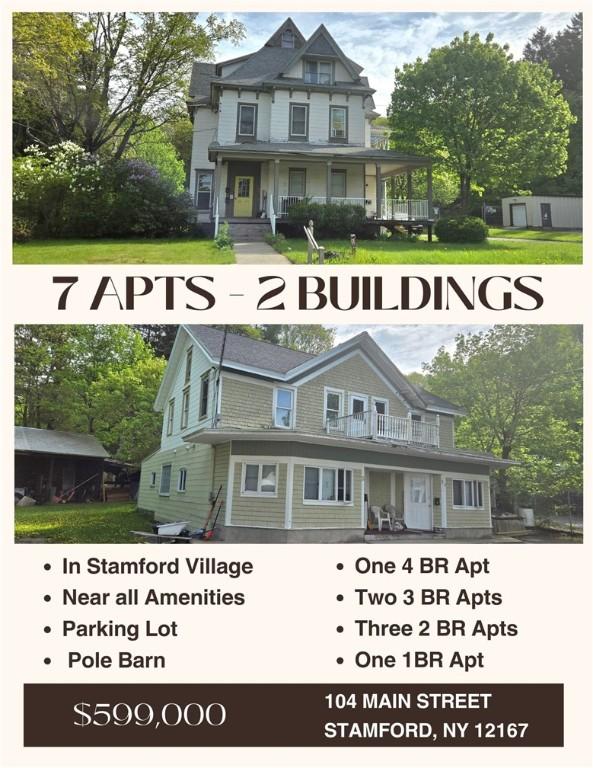 104 Main St, Stamford, NY 12167 - view of marketing collateral with multiple images