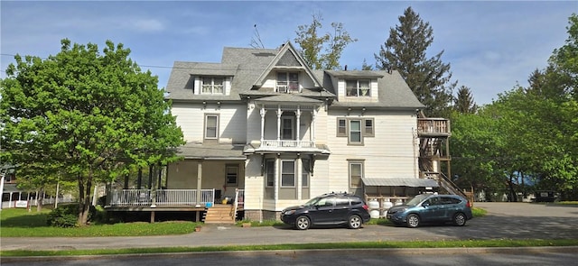 104 Main St, Stamford, NY 12167 - view of front of house featuring a porch