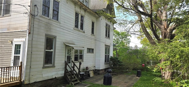 104 Main St, Stamford, NY 12167 - view of side of home with a patio