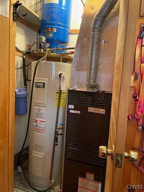 103 Onondaga Rd, Webb, NY 13420 - utility room with water heater