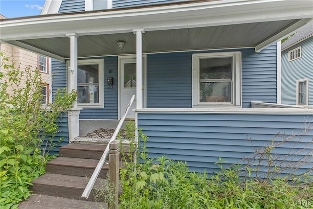 10 Garfield St Unit 10, Cortland, NY 13045 - entrance to property with a porch