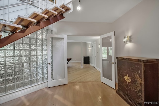 52 Hidden Pines Ct, Amherst, NY 14051 - hallway featuring wood finished floors and baseboards