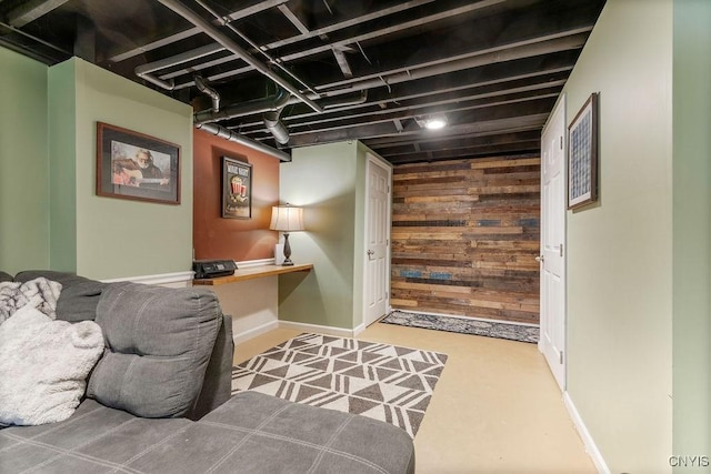 106 Hillside Way, Camillus, NY 13031 - home office featuring wooden walls