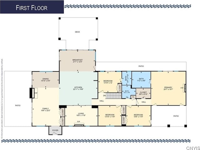9182 S Rhodes Rd, Lodi, NY 14860 - floor plan / room layout