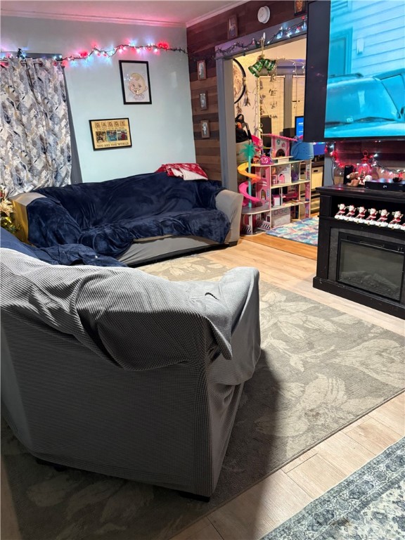 399 Electric Ave, Rochester, NY 14613 - living room featuring wood finished floors