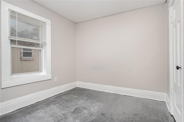 189 5th St, Rochester, NY 14605 - unfurnished room with baseboards and wood finished floors