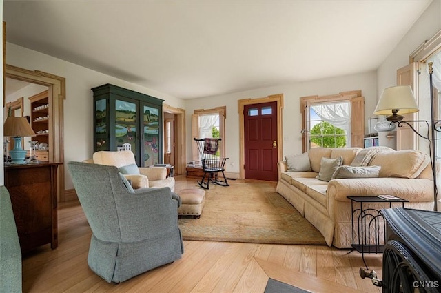 537 Earlville Rd, Hamilton, NY 13332 - living room with light wood finished floors