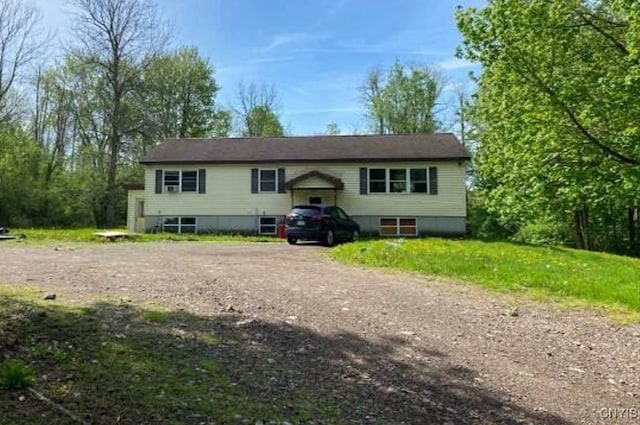 198 Gardenier Rd, Oswego, NY 13126 - back of property with driveway