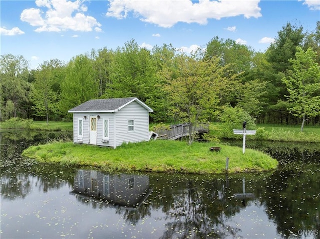 9748-9736 Podunk Rd, Lee, NY 13363 - water view featuring a heavily wooded area