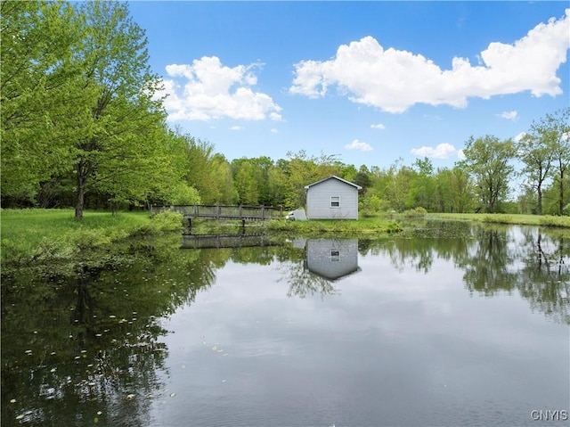 9748-9736 Podunk Rd, Lee, NY 13363 - water view featuring a heavily wooded area