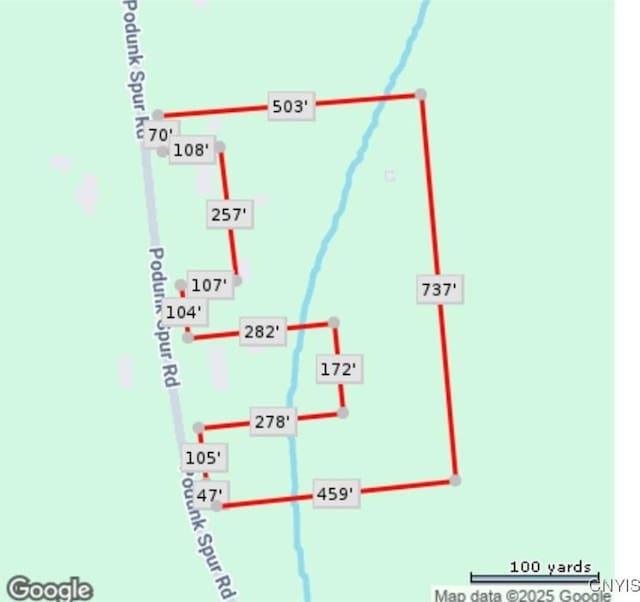 9748-9736 Podunk Rd, Lee, NY 13363 - map / location of property area