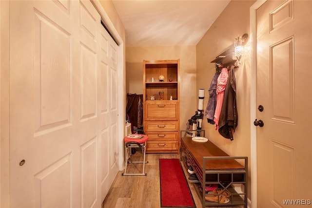 454 Kenwood Dr, Lewiston, NY 14092 - mudroom featuring wood finished floors
