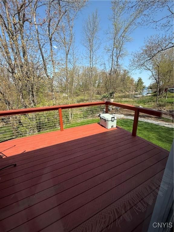 26633 Kring Point Rd, Alexandria, NY 13679 - view of deck