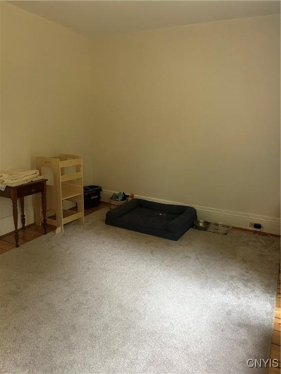 6265 Haslauer Rd, Stockbridge, NY 13409 - carpeted spare room with baseboards