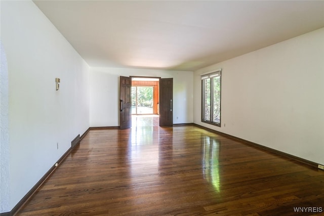 126 Crestwood Ln, Amherst, NY 14221 - empty room with wood finished floors and baseboards
