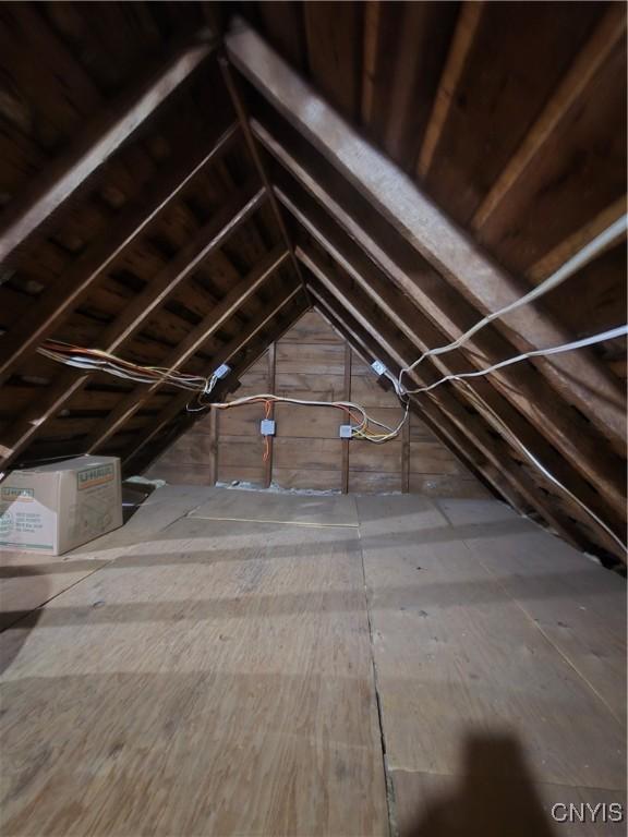 109 State St, Seneca Falls, NY 13148 - view of unfinished attic
