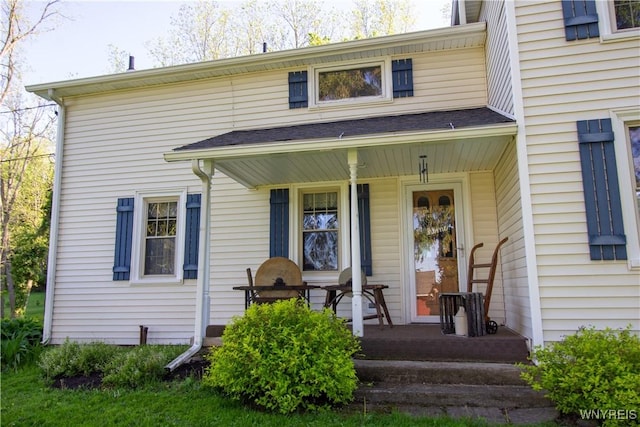 4748 Thrall Rd, Cambria, NY 14094 - view of front of house featuring covered porch