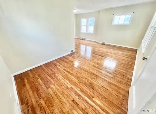 199 Berkshire Ave, Buffalo, NY 14215 - spare room featuring light wood-style floors and baseboards