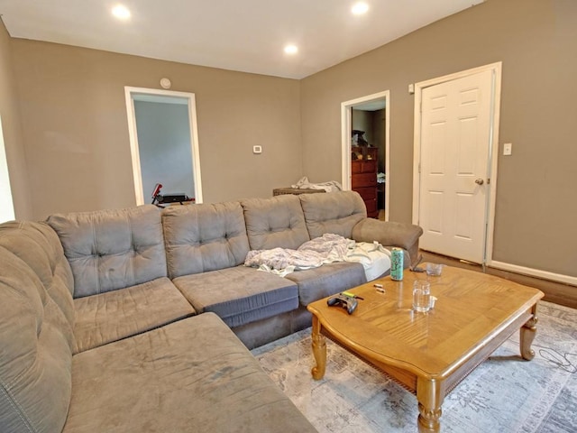 1459 Culver Rd, Rochester, NY 14609 - living area featuring recessed lighting and wood finished floors