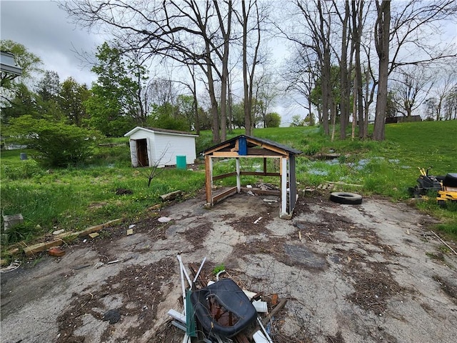98 Gardeau St, Perry, NY 14530 - view of yard