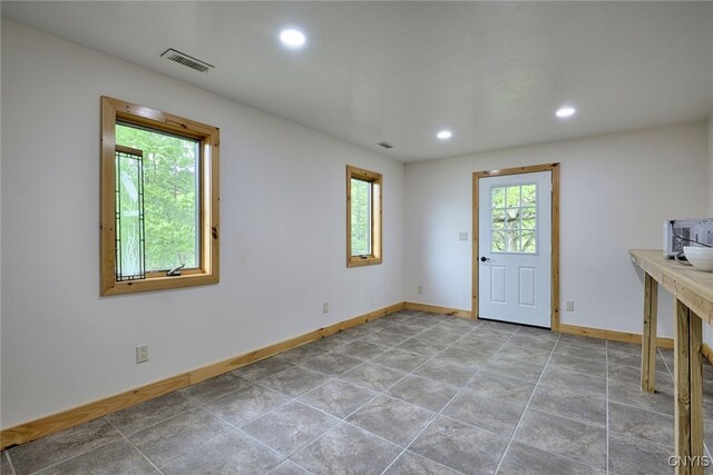 20172 Blue Heron Ln, Alexandria, NY 13607 - foyer entrance with healthy amount of natural light, recessed lighting, and baseboards