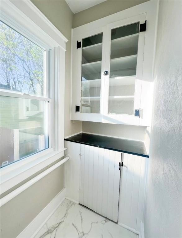 561 Post St, Elmira-City, NY 14904 - bar with light marble finish floors and baseboards
