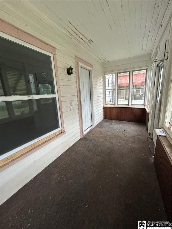 423 Plover St, Dunkirk-City, NY 14048 - view of unfurnished sunroom