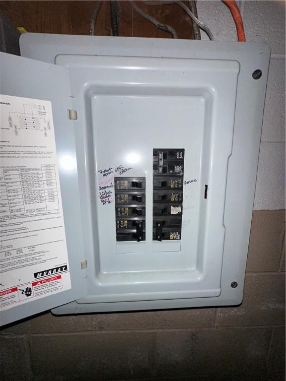 104 Newcomb St, Rochester, NY 14609 - utility room featuring electric panel