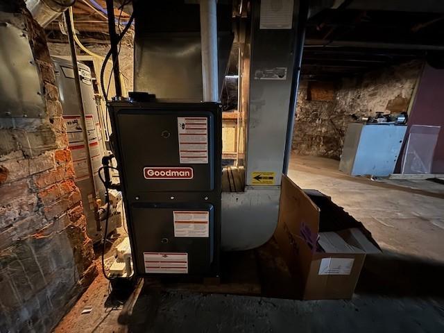 322 Grand Ave, Rochester, NY 14609 - utility room featuring heating unit