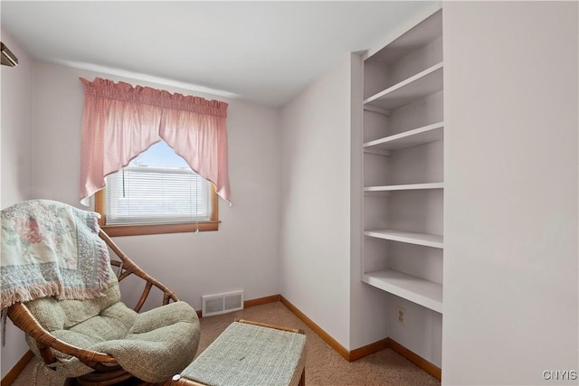 114 E Dauenhauer St, Manlius, NY 13057 - sitting room with baseboards and carpet floors