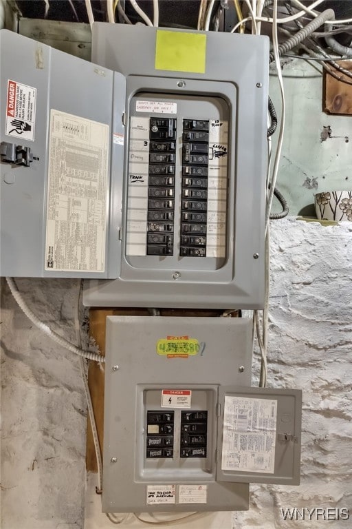 18 Spruce St, Lockport-City, NY 14094 - utilities with electric panel