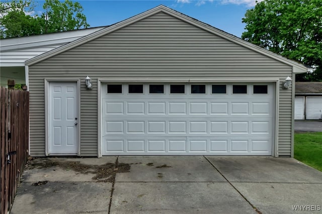 18 Spruce St, Lockport-City, NY 14094 - view of detached garage