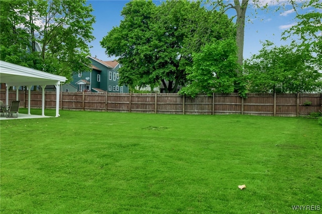 18 Spruce St, Lockport-City, NY 14094 - view of yard with a patio