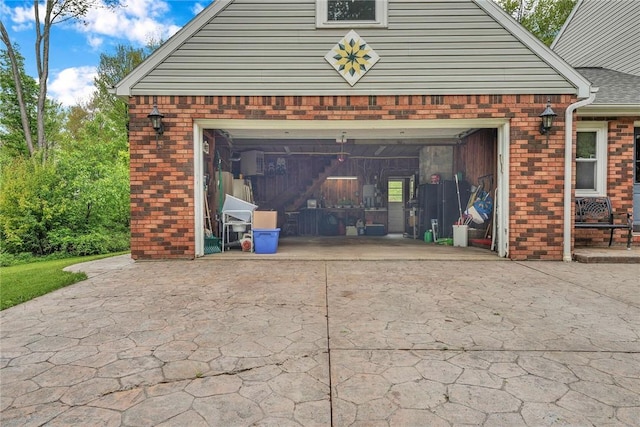 1338 Summit Rd, Foster-Town, PA 16744 - garage with driveway