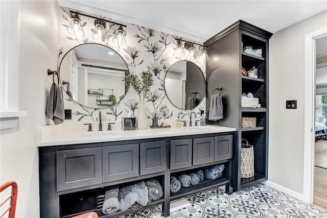 1338 Summit Rd, Foster-Town, PA 16744 - full bathroom with double vanity