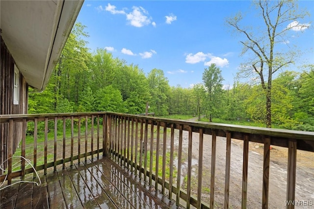 12353 Planck Rd, Perrysburg, NY 14129 - deck featuring a view of trees