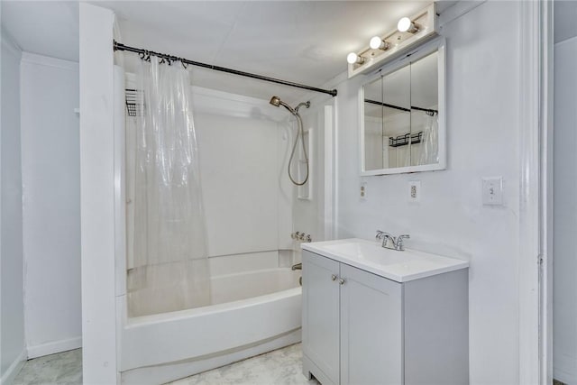 6608 Scenery Pl, Conesus, NY 14435 - bathroom featuring vanity and shower / tub combo