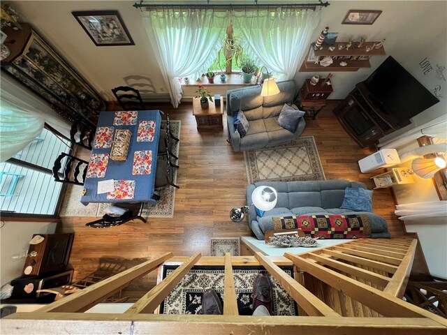 3259 Freer Hollow Rd, Franklin, NY 13856 - living room with wood finished floors and plenty of natural light