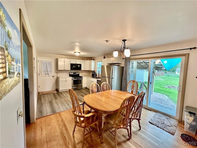 6302 Meadow Dr, Lee, NY 13440 - dining room with light wood-type flooring