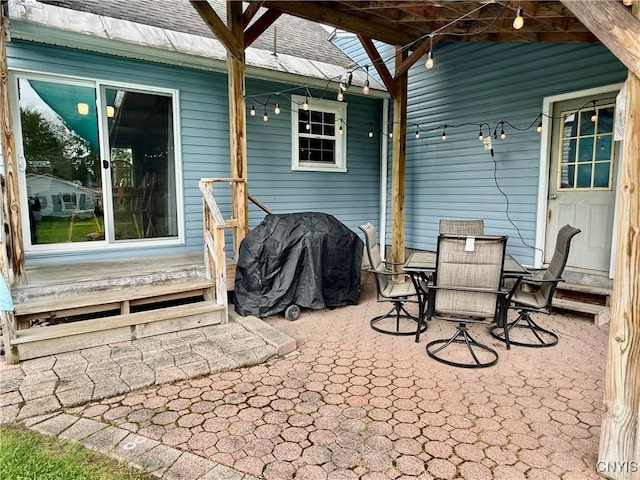 6302 Meadow Dr, Lee, NY 13440 - view of patio featuring outdoor dining area
