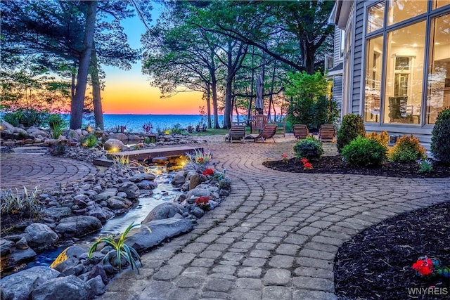 1225 W Arnold Dr, Hamburg, NY 14085 - view of property's community with a water view