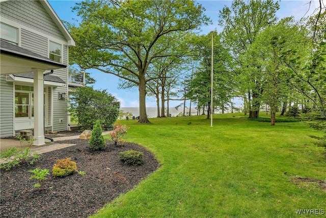 1225 W Arnold Dr, Hamburg, NY 14085 - view of green lawn with a water view