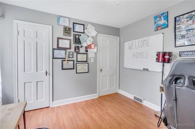 5024 Callan Dr, Lewiston, NY 14092 - office with light wood-type flooring and baseboards